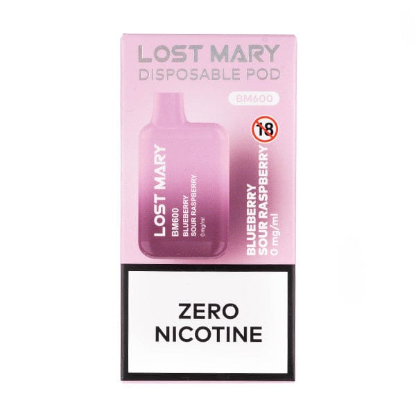 Buy the latest Lost Mary BM600 Disposable Vape (Nicotine Free) supply